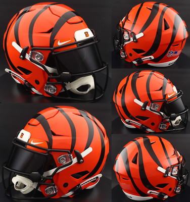 CINCINNATI BENGALS NFL Riddell SPEEDFLEX Authentic Gameday Football Helmet