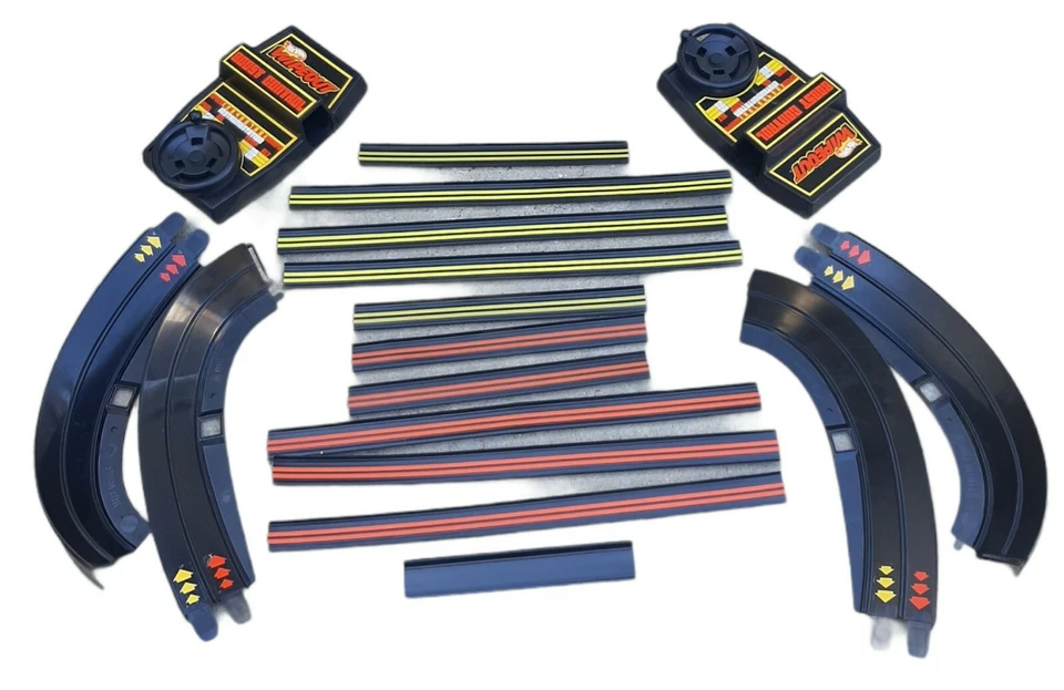 Винтажный 1979 Mattel Hotwheels Wipeout гоночный трек комплект неполный пожалуйста см. пикс - Изображение 3 из 4
