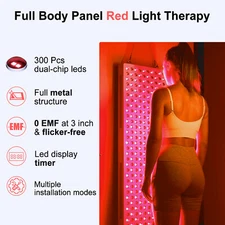1500W Red Near Infrared Light Panel for Skin Therapy Pain Relief Full Body 660nm