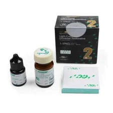 Dental GC Fuji LC 2 Glass Iono-mer Restorative Cement Pack - POWDER 5g LIQUID 3g