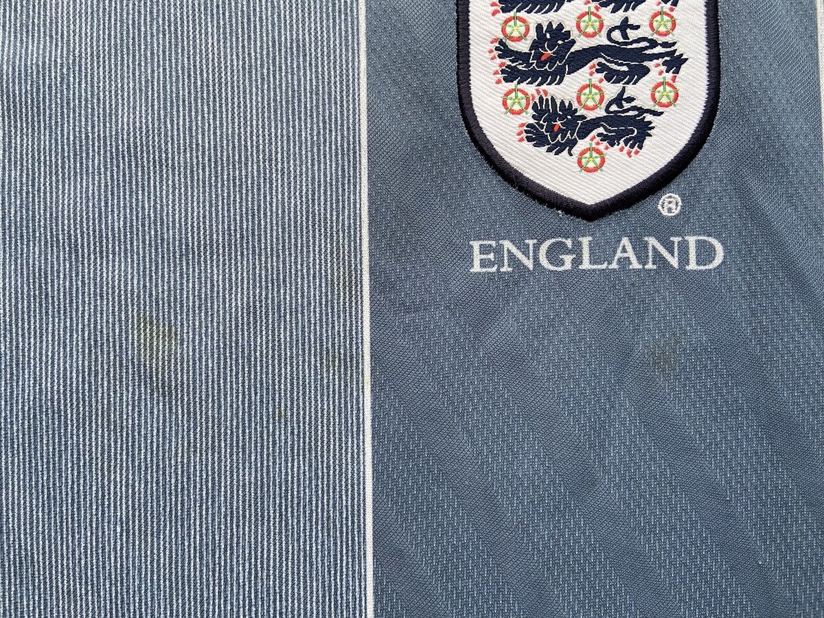 ENGLAND 1996 1997 AWAY FOOTBALL SHIRT SOCCER JERSEY UMBRO sz ENGLAND 1996 1997 AWAY FOOTBALL SHIRT SOCCER JERSEY UMBRO sz