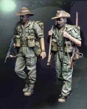 1/35 Resin Model Kit WWII British Special Forces 2 Figures Unassembled Unpainted