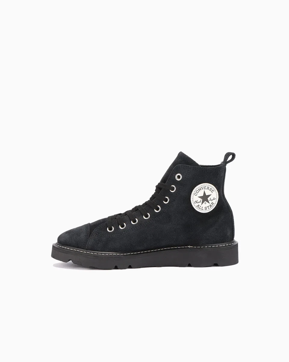 Converse SUEDE ALL STAR LONGLIFE HI Black Unisex Sneakers Shoes US