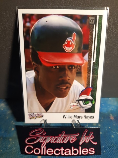 Willie Mays Hayes / Wesley Snipes Custom Art Card - Major League - Raw card