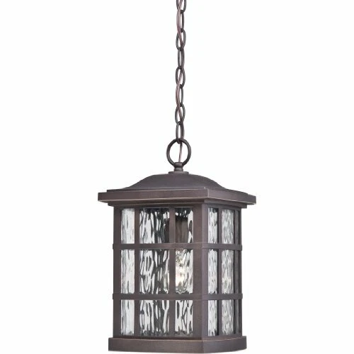 Quoizel SNN1909PN 1-Light Stonington Outdoor Lantern in Palladian Bronze - Picture 1 of 9