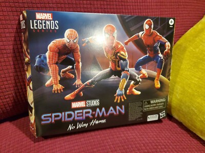 Marvel Legends No Way Home Spider-Man 3 Pack – EXCLUSIVE - IN HAND
