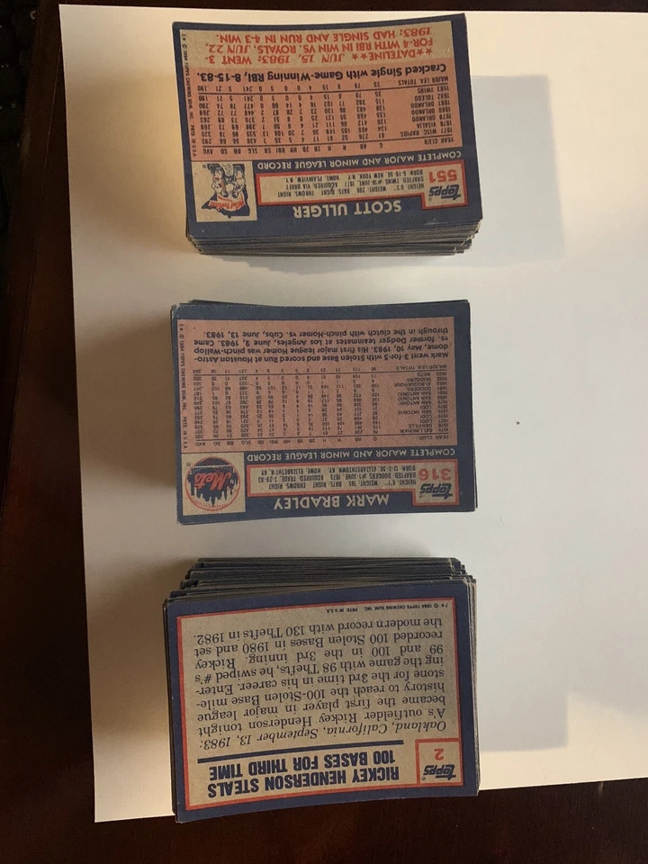 1984 Topps baseball Pick Your Card  Vg Nm Rc Checklist Mgr - Image 3 of 3