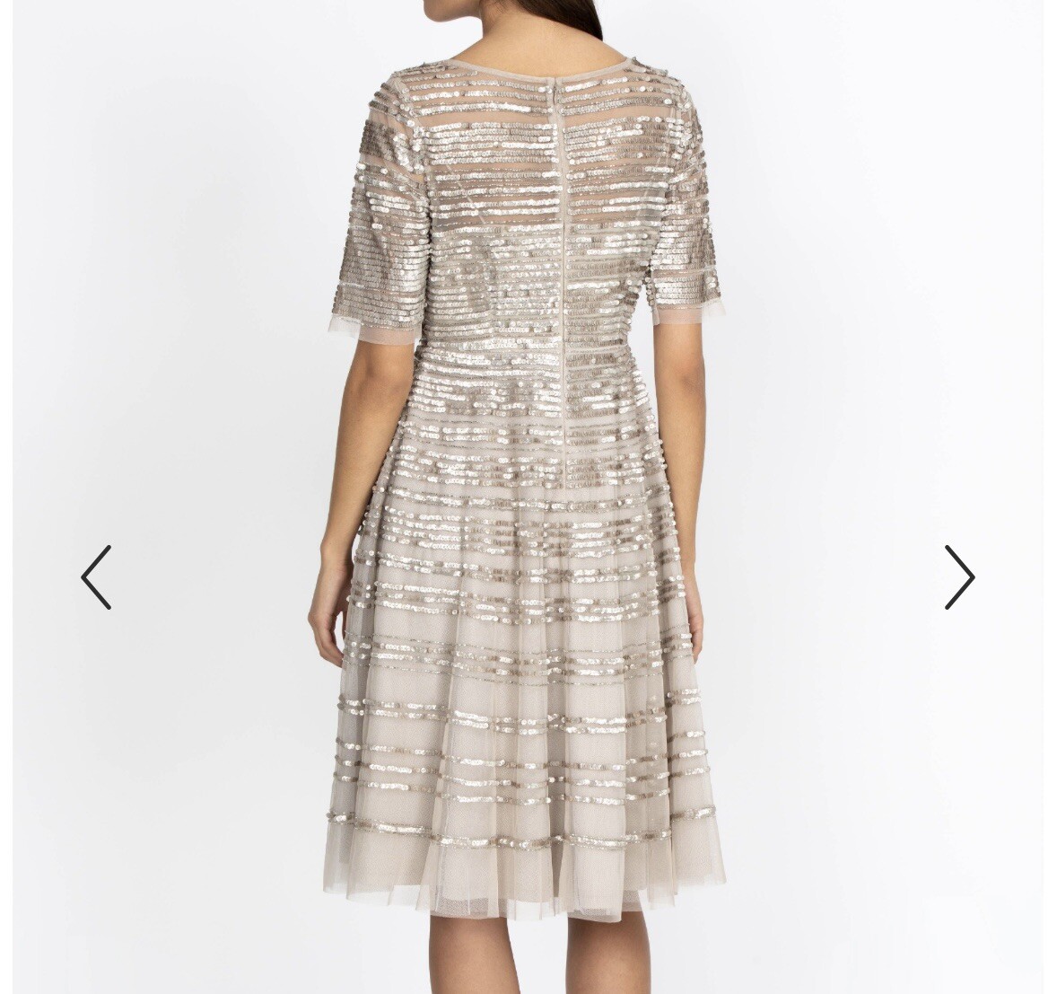 Johnny Was Beaded Mesh Dress eBay