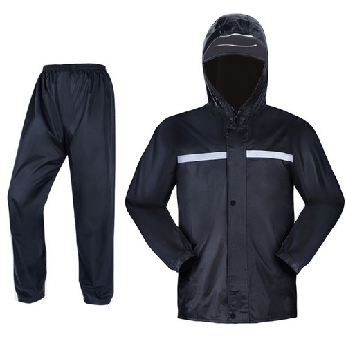 Rain Suits for Men Women Jackets Pant Gear Raincoat Waterproof motorcycle hivis - Picture 2 of 19