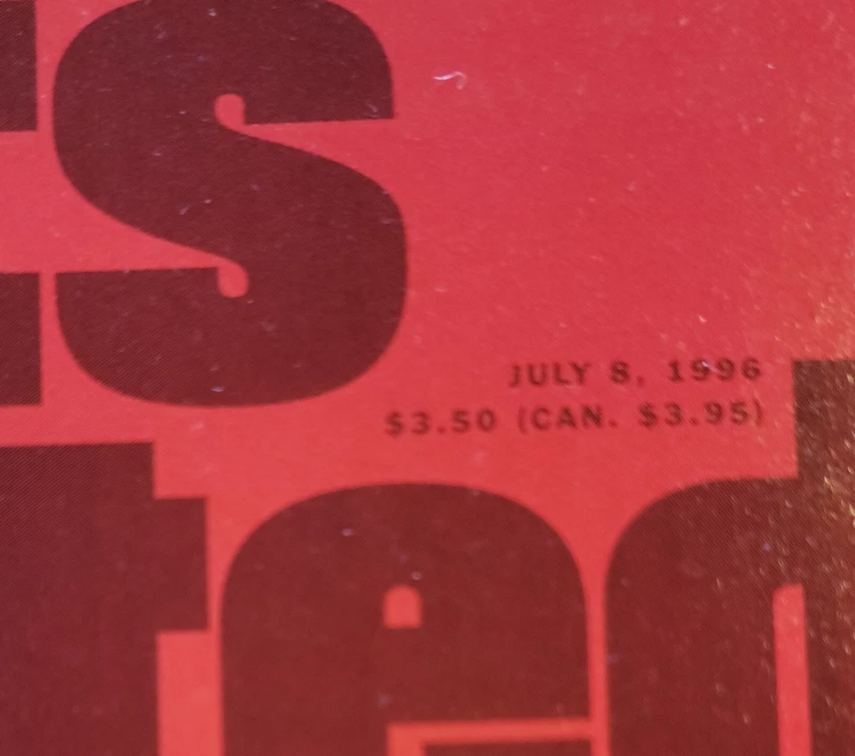 Alex Rodriguez, Autographed Sports Illustrated Magazine, July 8, 1996 - Image 3 of 4