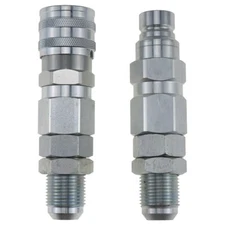 #12 JIC Flat Face Hydraulic Quick Connect Coupler for Bobcat 7753 773 873 963