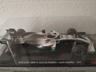 MERCEDES-AMG F1 W10 EQ POWER+-LEWIS HAMILTON-2019 , 1:24 DIECAST