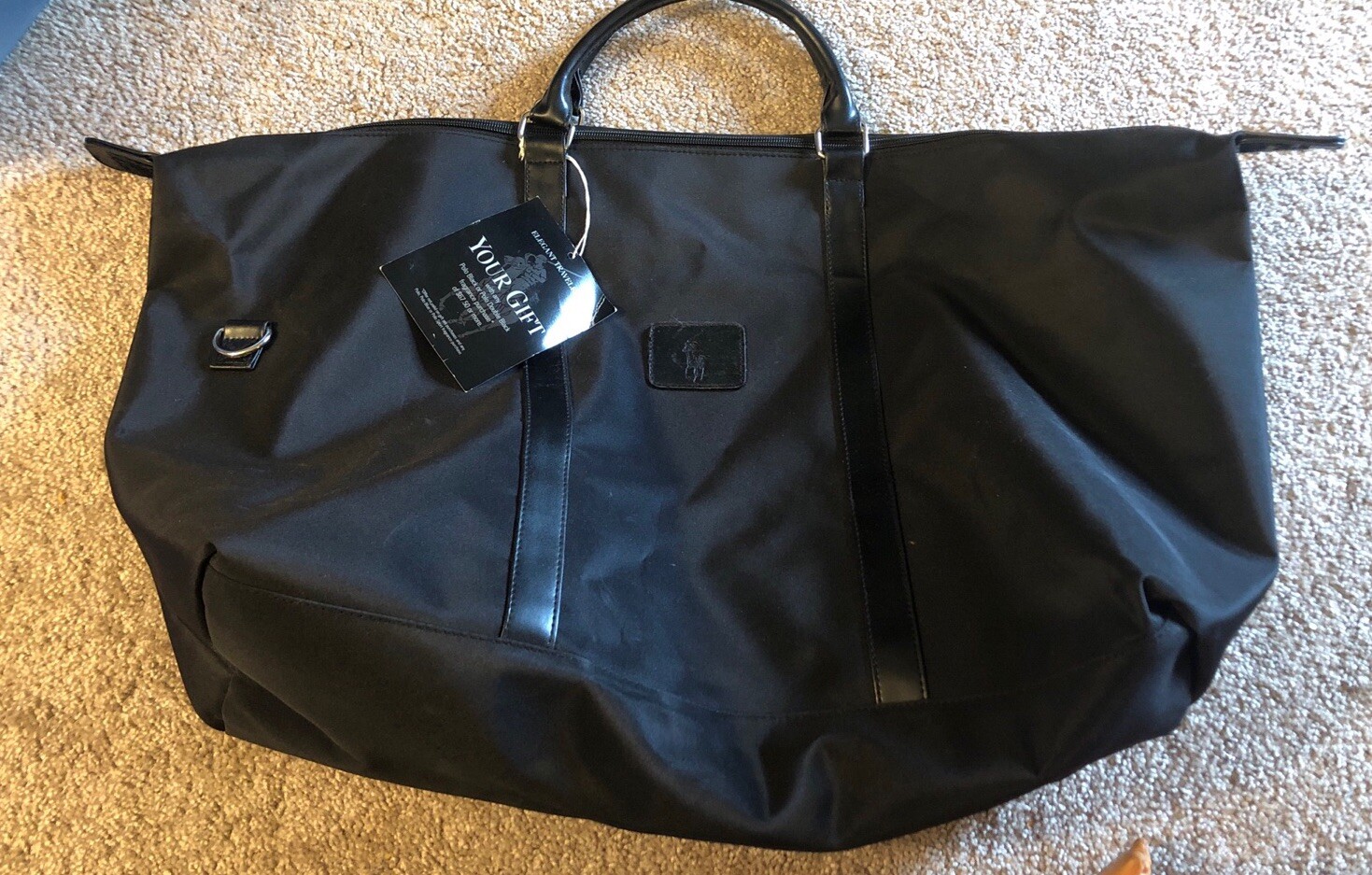 RALPH LAUREN FRAGRANCES Pony World of Polo Borsa da viaggio grande 14x20x8 5