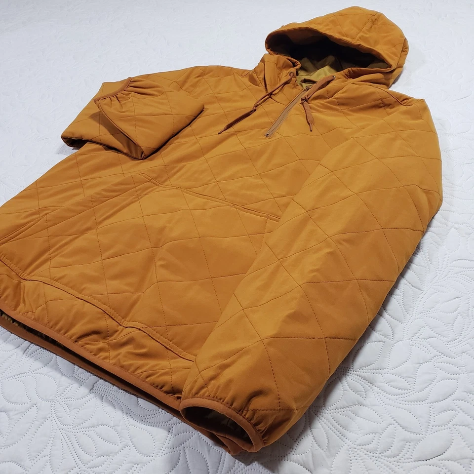 J. Crew Nórdico Acolchado Aislado Anorak Para Hombres S Primaloft Sudadera con Capucha Chaqueta Pullover Foto 3 de 4