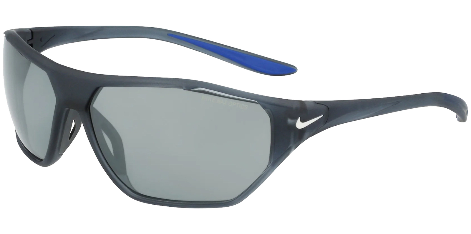 Солнцезащитные очки Nike Aero Drift Max Optics Темно-серые с геометрическим рисунком - DQ0811 021