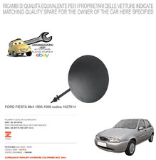 Per Ford Fiesta Mk4 mod.Ghia 09/1995-08/1999 Coprigancio Paraurti Ant. 1054180