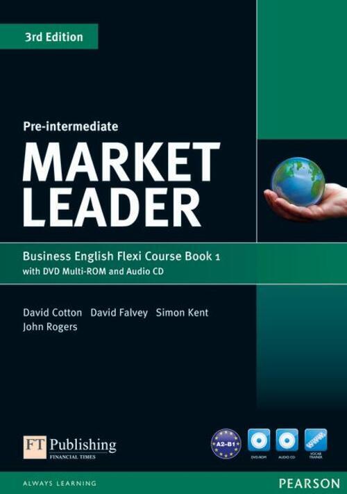 Thumbnail - Market Leader Pre-intermediate Flexi Course Book 1 Pack | David Cotton