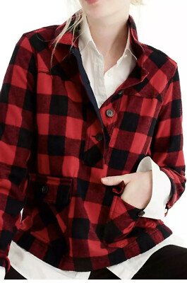 j crew flannel jacket