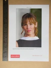 Jennifer Garner  Matt Printed  image  11.5 x 8.25 inch outer edge ,preowned