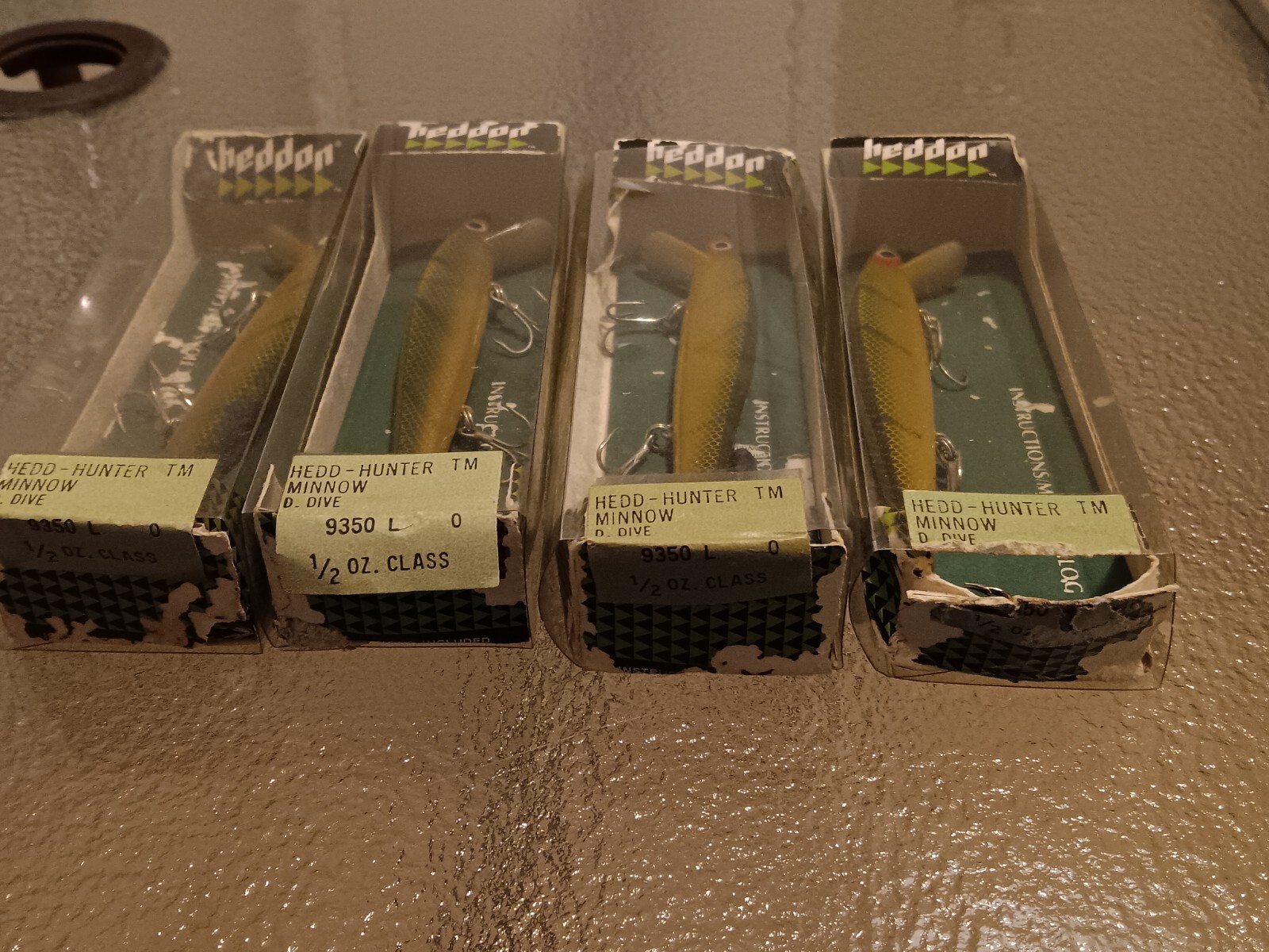 Vintage Heddon fishing lures lot 7 New Rare eBay