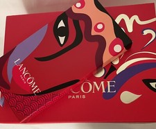 Lanc me Paris Beautiful Red Year Of The Tiger Empty Gift Box And 10 Envelope Set