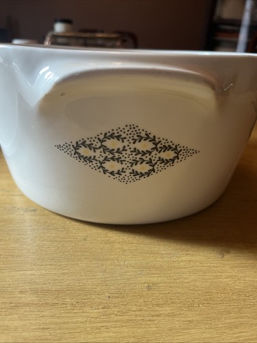 INFORMAL by IROQUOIS Ben Seibel Design True China Dutch Oven MCM Blue Diamonds - Picture 10 of 11