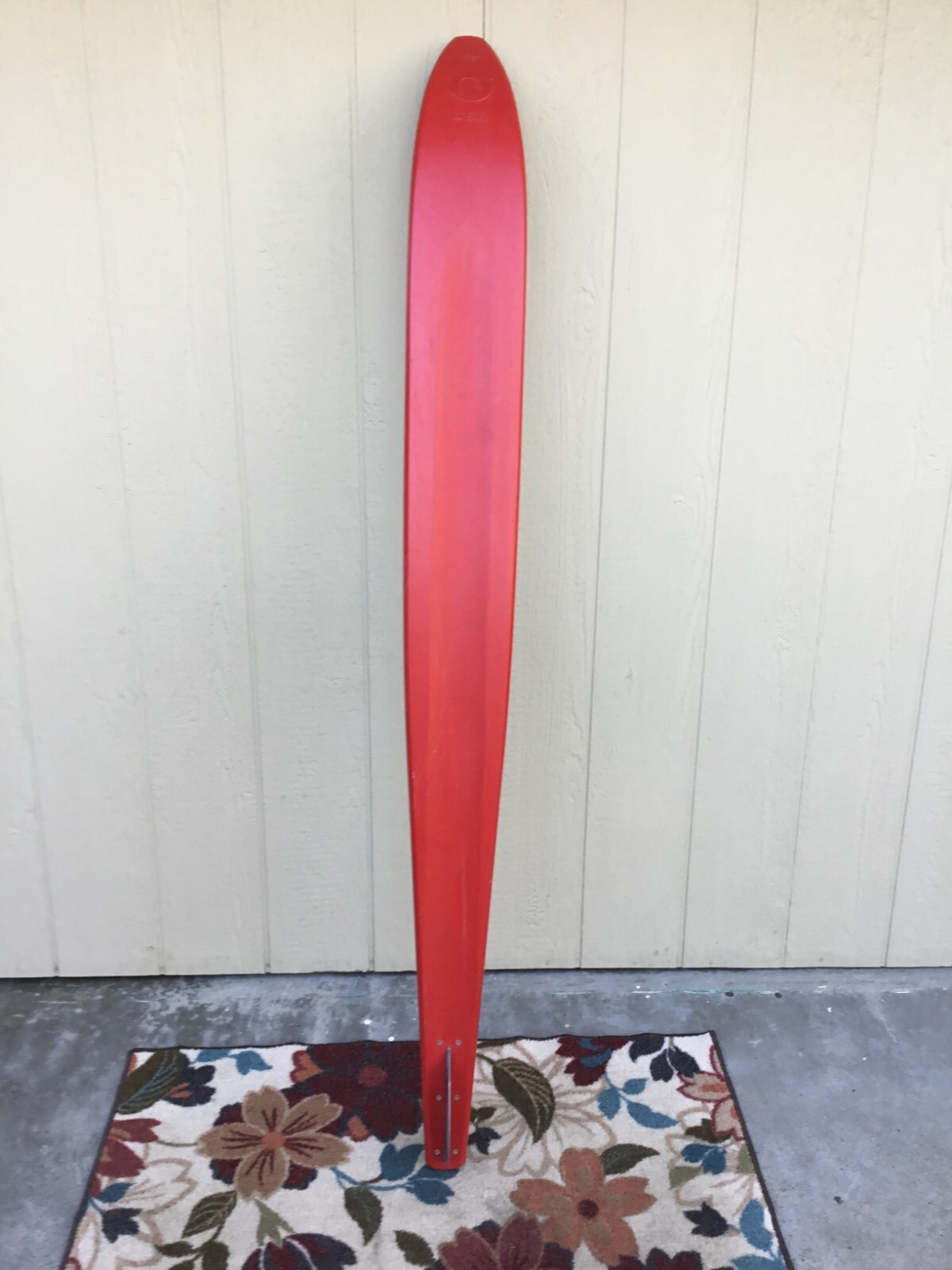 VINTAGE O'BRIEN COMPETITION SLALOM 70" WATER SKI WITH CASE WOOD