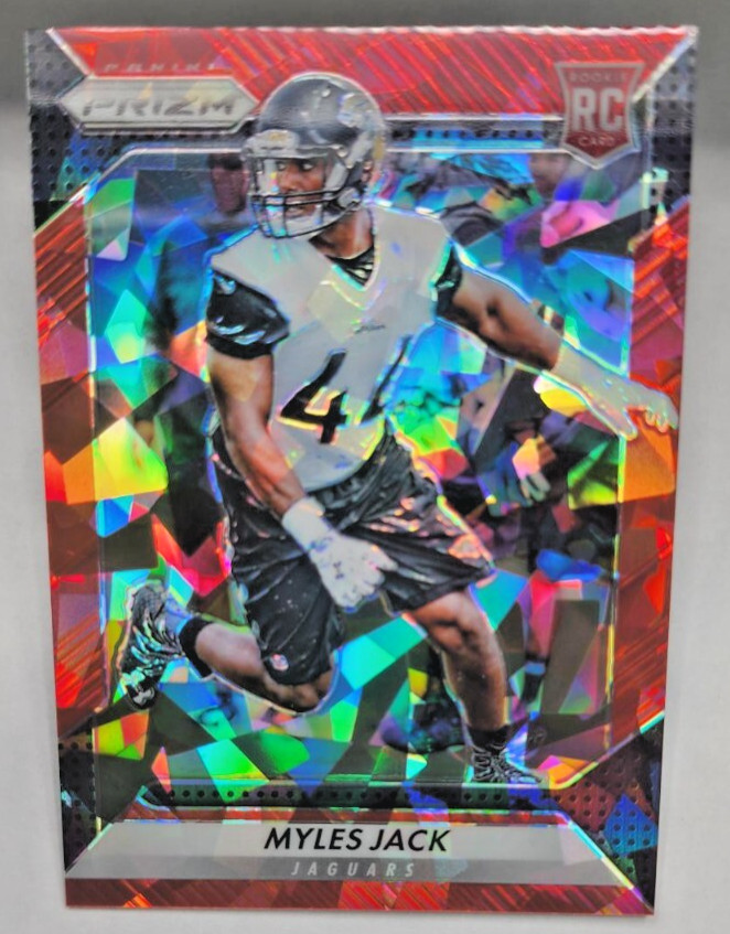 2016 Panini Prizm Red Crystals #/75 Myles Jack #295 Rookie Jaguars