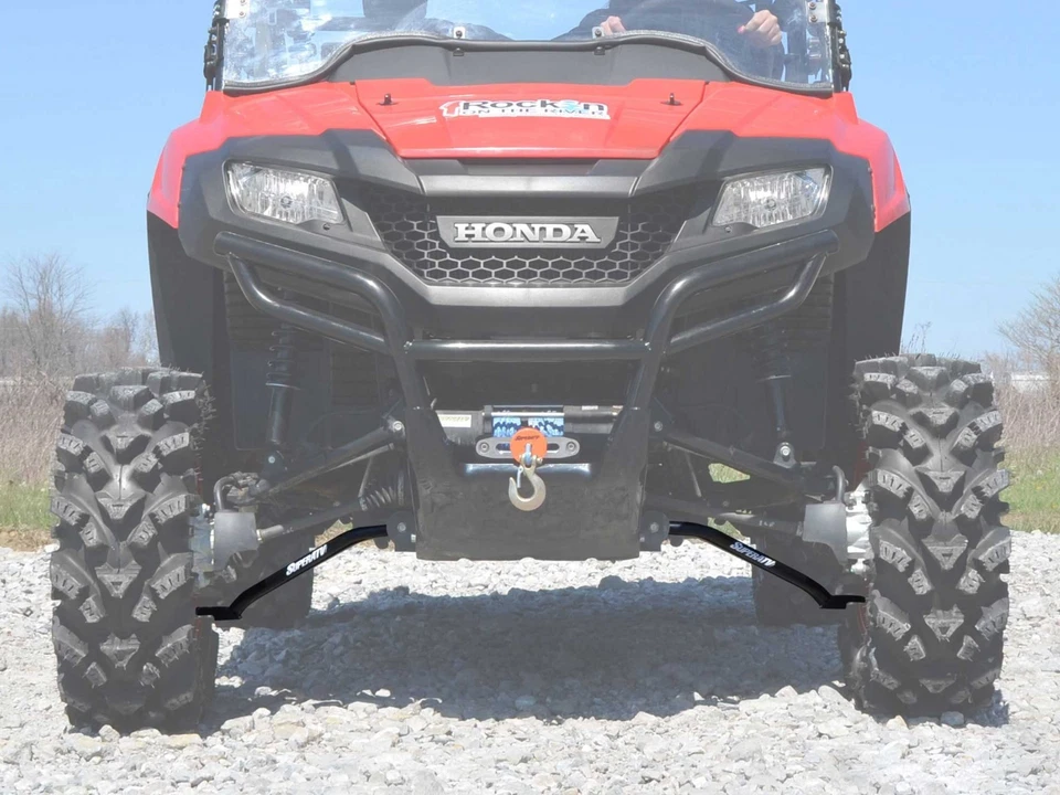 Brazos en A de alta separación SuperATV para Honda Pioneer 700 / 700 4 (2014+) - NEGRO Foto 2 de 3