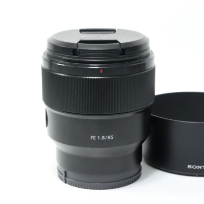 Fast Neu Sony SEL85F18 Fe 85mm F/1.8 Portrait Prime Objektiv Für E-Mount #S006