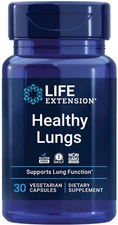 HEALTHY LUNGS RESPIRATORY  & BREATHING HEALTH 30 Capsule  LIFE EXTENSION