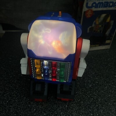 RARE Vintage 1980s Lambda-I Super TV Robot with original box Works