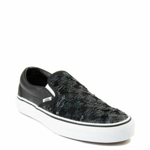 womens sequin vans