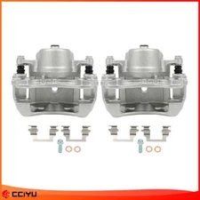 Brake Front Calipers Pair For 04-12 Chevrolet Malibu W/Bracket Driver Passenger