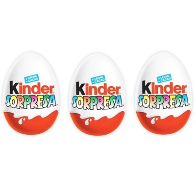 Kinder Sorpresa Huevos Chocolate Tripack (3x20g)