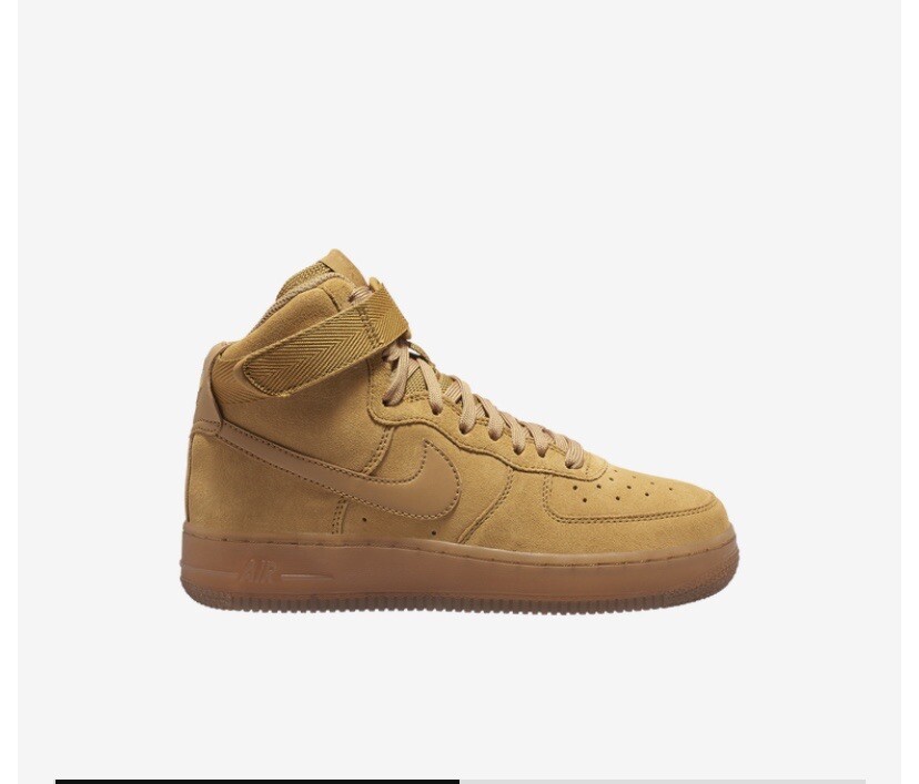 Size Nike Air Force High '07 LV8 WB Flax 2016