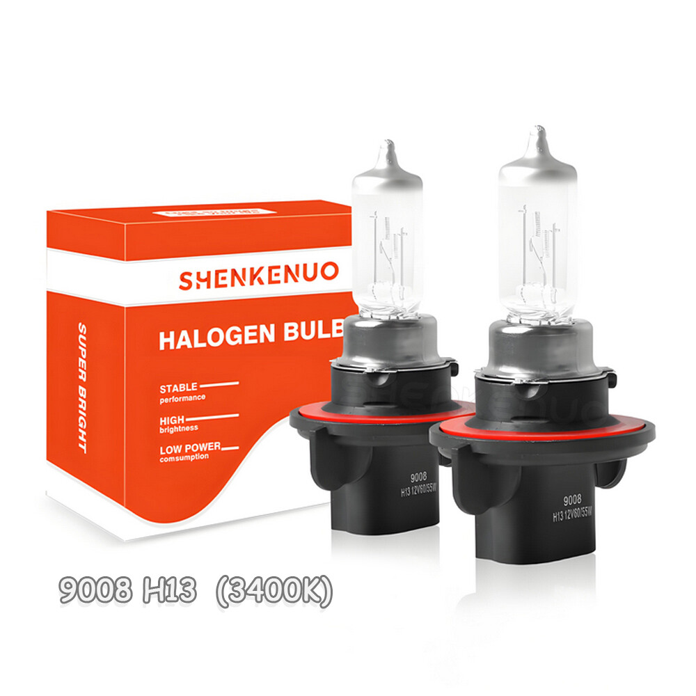 2pcs 9008/H13 Headlight Bulbs for Polaris Indy 550 2014-2020 snowmobile