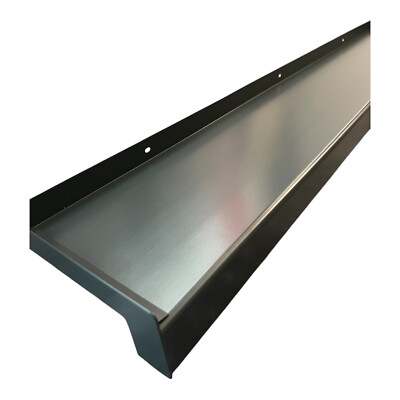 BUG Gutmann Aluminium Fensterbank Anthrazit RAL7016 Matt bis 420mm Tiefe