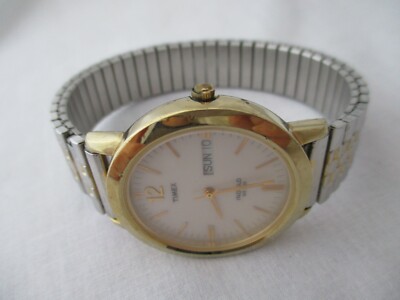 Timex Analog Wristwatch with an Expansion Band and Water Resistance