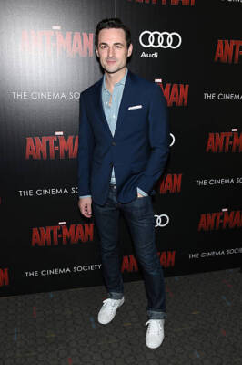 Broadway actor Max von Essen at Marvel's screening of Ant Man host - Old Photo 1
