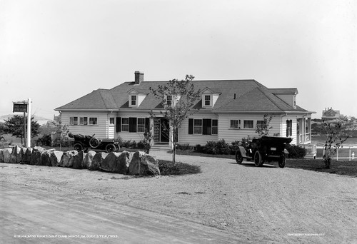 1910-15 Bass Rocks Golf Club House, MA Vintage Photograph  13" x 19" Repro