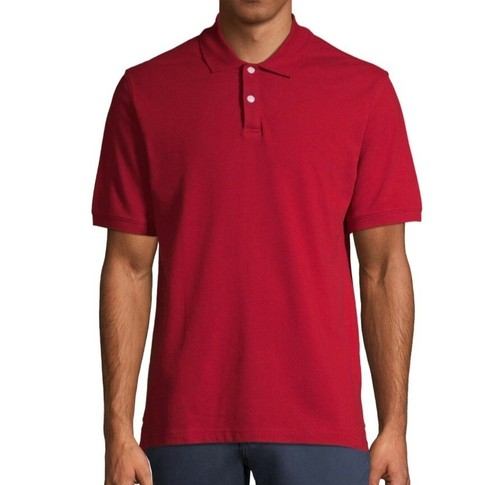 George Stretch Pique Polo Shirt No-Roll 