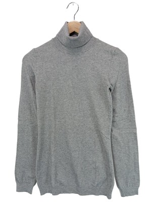 NORTHLAND Rollkragenpullover Damen Pullover Gr. DE 42 hellgrau Casual-Look