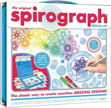 Spirograph Deluxe Design Set - Kids Toy - Spiral Drawing Arts Crafts Activity