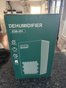 Portable Dehumidifier for Home ZQB-201 95oz Tank Quiet Sleep Mode New