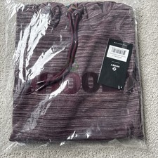 Hooey Mens Burgundy Hoody "Lock Up" Size Small Brand New Sealed With Tags