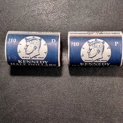 Kennedy Half Dollars  2007 (P&D).  NIFC. Uncirculated from the U.S. Mint.