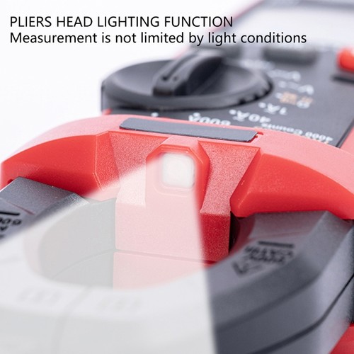 Digital Clamp Meter 0-600V 600A Current True RMS Ammeter Pliers Multimeter - Picture 4 of 8