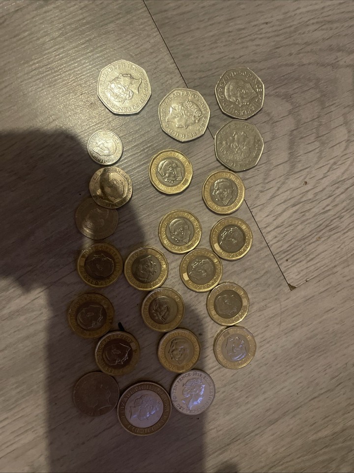 Rare Coins 10p's 20p's 50p's £1 Bee Coins and £2 Coin Job Lot | eBay UK