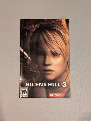 Silent Hill 3 Instruction Manual Only (PlayStation 2 PS2) Original/Authentic